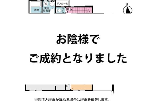 新築　菱沼1丁目　ビルトインガレージのモダンな邸宅 1号棟