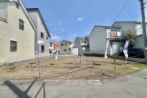 売地　中海岸4丁目　ゆとりの約53.8坪 建築条件なし