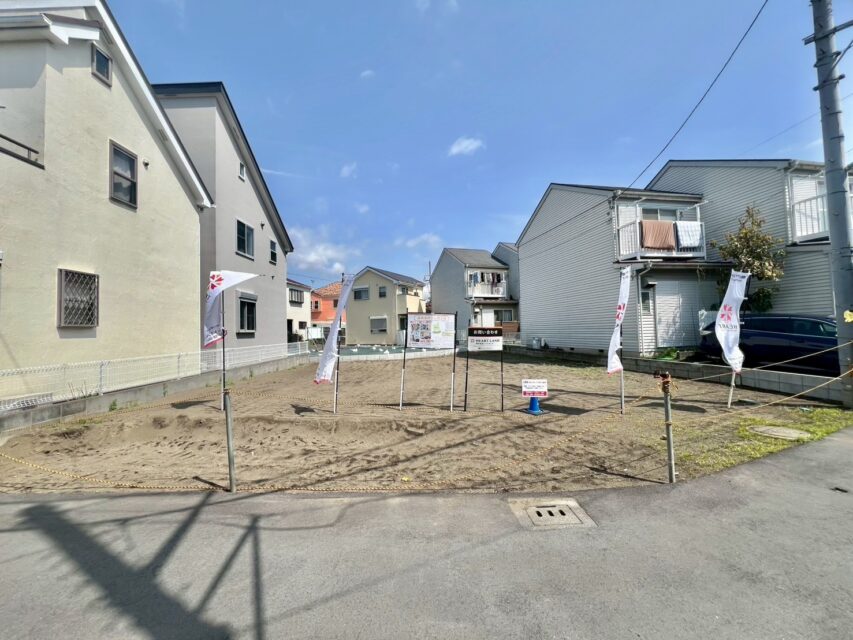 売地 中海岸4丁目 ゆとりの約53.8坪 建築条件なし