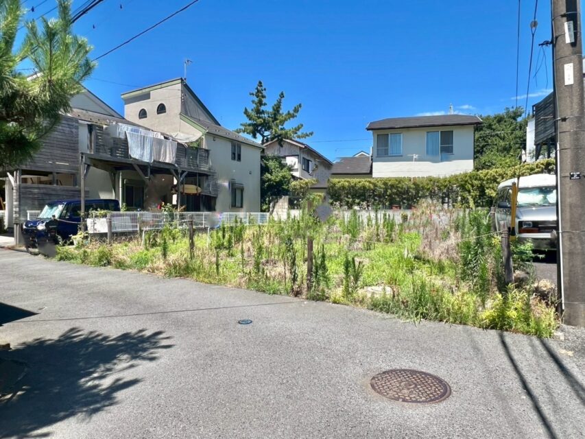売地 常磐町 建築条件無 ゆとりの約50坪