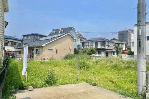 売地　東海岸北3丁目　駅徒歩約7分！南道路です。