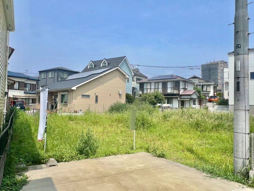 売地 東海岸北3丁目 駅徒歩約7分!南道路です。