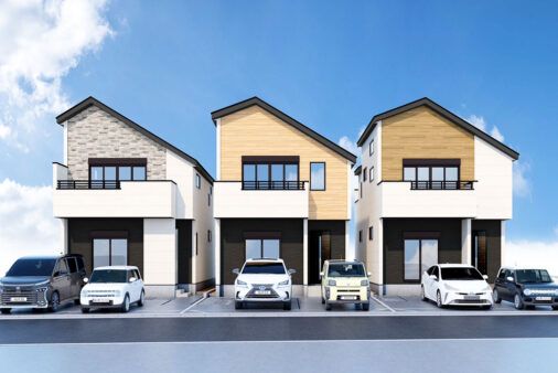 新築　本鵠沼3丁目3号棟　全室6帖以上　収納完備