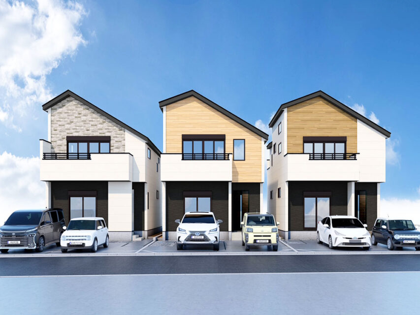 新築　本鵠沼3丁目1号棟　風通しの良い2面バルコニー