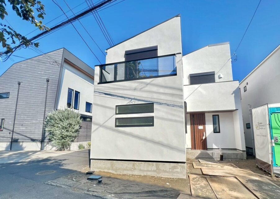 新築　東海岸南4丁目1号棟　角地につき開放感があります！