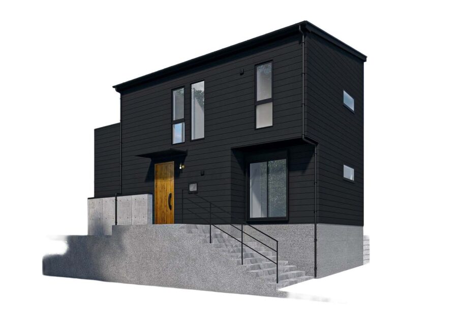 新築　亀井野　ウッドデッキ付きの湘南スタイル