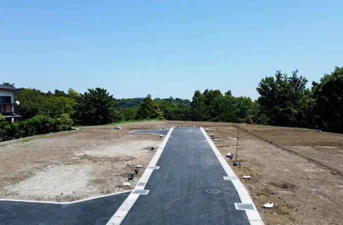 売地　本藤沢2丁目　全15区画の開発分譲地