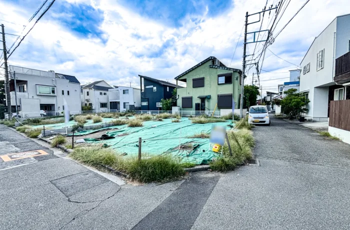 売地　鵠沼松が岡2丁目　日当たり良好の角地です！