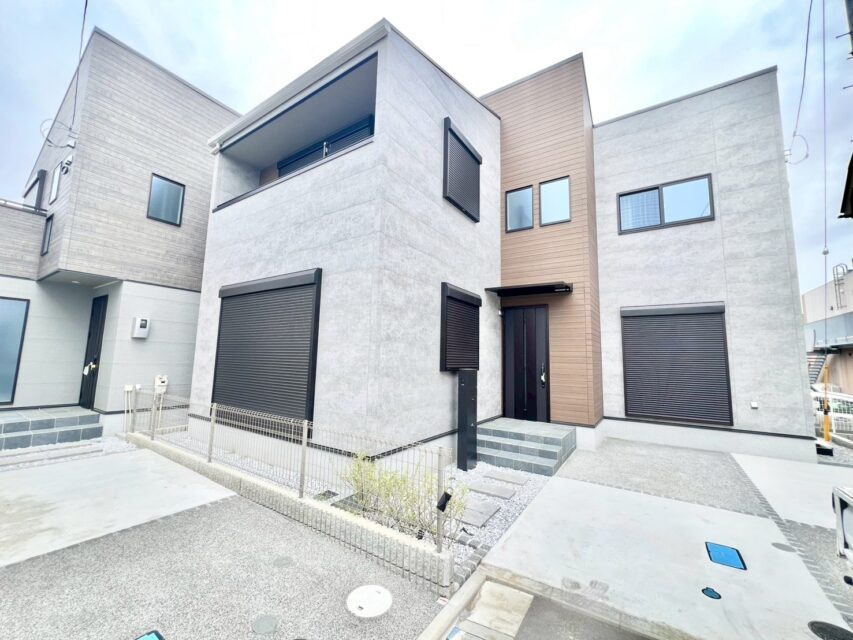 新築 松が丘1丁目  3号棟 １階リビング＋洋室付きの間取り！