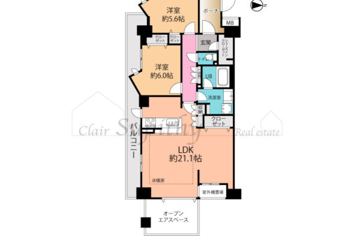 ヴェレーナ茅ヶ崎海岸　ペット2匹飼育可能、駐車場やサーフボード置場もあります！