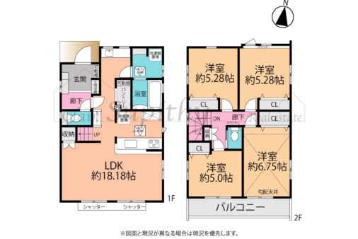 NEW新築　東海岸南6丁目2号棟　南側の広々したお庭！1階リビング日当たり良好！海まで徒歩7分！小学校まで徒歩4分　子育てに最適な環境です。