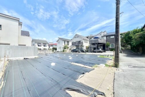 NEW土地　茅ヶ崎駅徒歩約17分！東海岸南4丁目 3号棟　氷室椿園近く！落ち着いた住宅街！